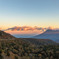 夕暮れの岩手山