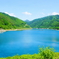 「木祖村味噌川ダム湖」