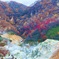 地獄谷と紅葉