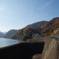 漆沢ダム　逆光は辛い
