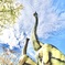 Brachiosaurus parent and child in nonhoi