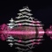 黒漆に映るpink