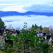 立雲峡テラスからの眺望