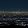 塔ノ岳からの都心の夜景 (2022.12.26)