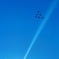 世界ラリーJAPAN-オープニング飛行ブルーインパルス