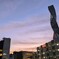 1000034713　夕空　出張先で見た風景