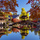 水面に映る絶景 〈虎渓山永保寺の紅葉〉