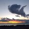 夕焼け　12月19日