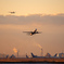 Her flight.