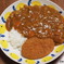 夕食は予定外の牛肉コロッケカレー