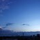 入道雲と夕日