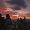 夕暮の空中展望台