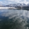 冬の余呉湖
