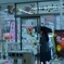 雪が降ったある日のコンビニから
