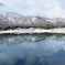 鏡湖になった余呉湖