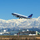 南方航空と雪の立山2025-1