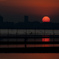 三番瀬の夕陽