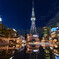 「中部電力 MIRAI TOWERのライティング「煌（きらめき）」