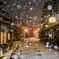 大雪の二年坂