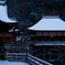 雪化粧の奥の院