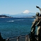稲村ケ崎富士山②
