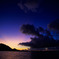 屋久島の夕暮れ