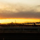 夕日を受けた首都高①