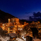 温泉宿の夜景