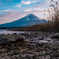 富士山　山梨側