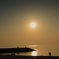 りんくうビーチからの夕日