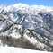 大辻山から見る大日岳の堂々としていることよ！