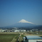 車窓の富士山