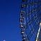 Ferris wheel at midsummer