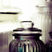 ガラスPOT　大・中