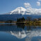 春の富士山