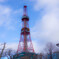 春のテレビ塔