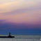 日本海の夕暮れ