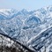 谷川連峰　雪も終わりに