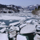 破間川ダム雪流れ1