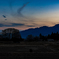 夕景と雲