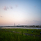 東京荒川土手夕景〜5
