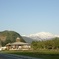 立山町芦峅寺から見た大日岳