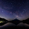 星空の精進湖