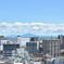 筑波山系に夏雲のカーテン