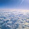 沖縄上空
