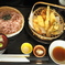 桜のお蕎麦と季節のてんぷら