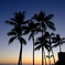 After sunset in Waikiki