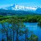 冬師湿原からの鳥海山