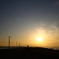 野付半島の夕日