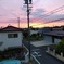夕暮れ